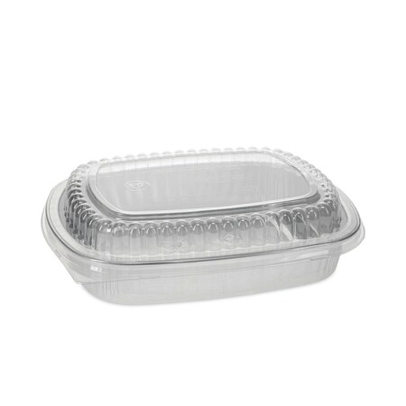 Pactiv Evergreen Classic Carry-Out Containers, 46 oz, 9.75 x 7.75 x 1.75, Silver, PK50 Y6710PWPSFG
